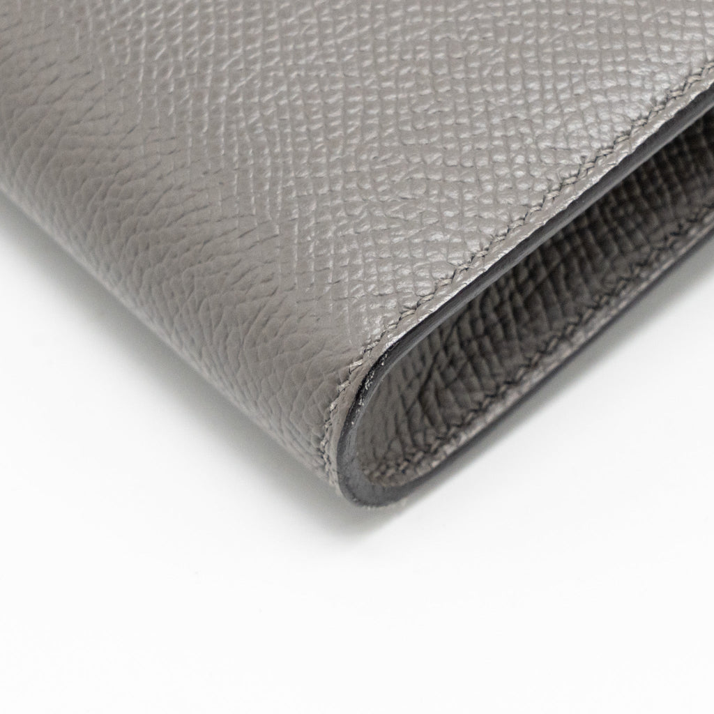 HERMES CLIC 16 WALLET EPSOM GRIS MEYER SHW