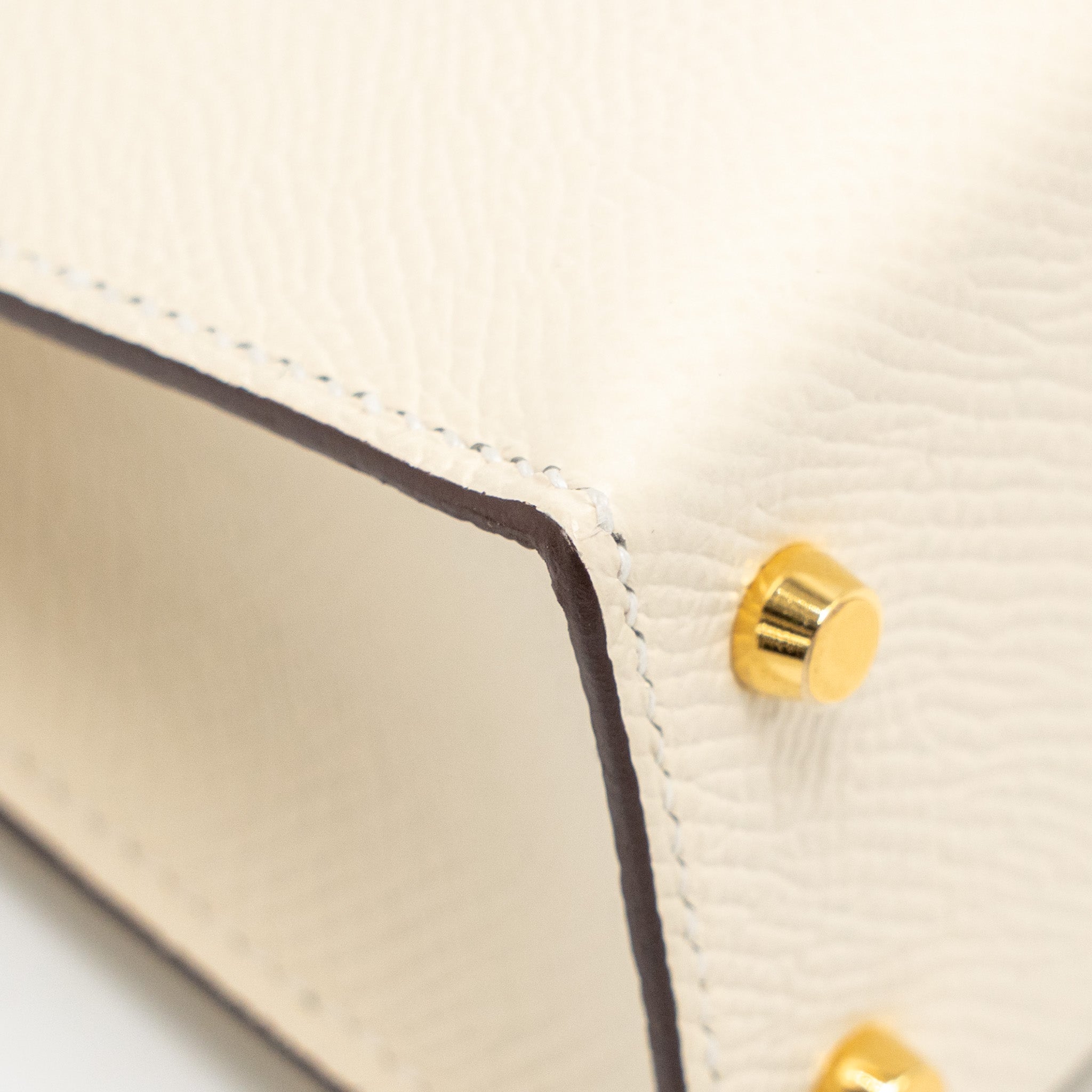 HERMES MINI KELLY II EPSOM NATA GHW