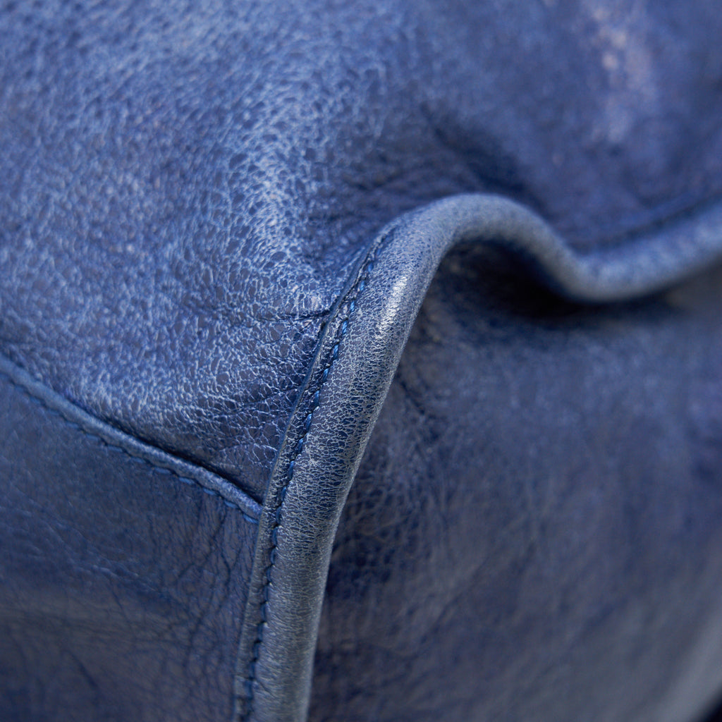 BALENCIAGA CLASSIC CITY BAG BLUE