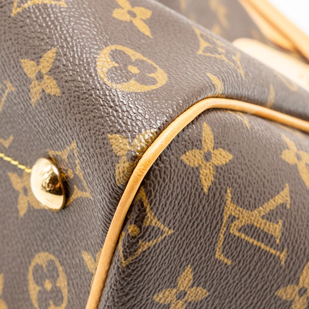 LOUIS VUITTON TIVOLI PM BAG MONOGRAM CANVAS GHW