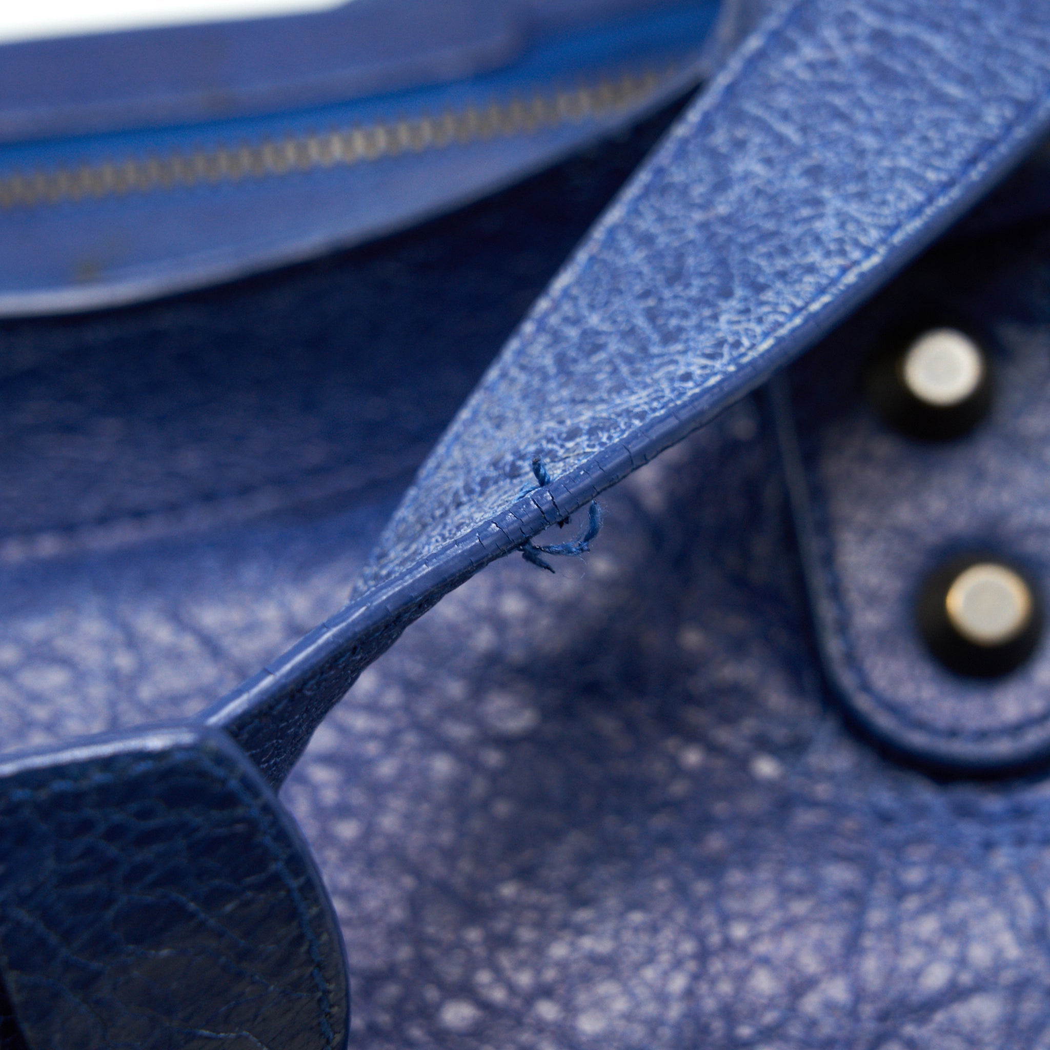 BALENCIAGA CLASSIC CITY BAG BLUE