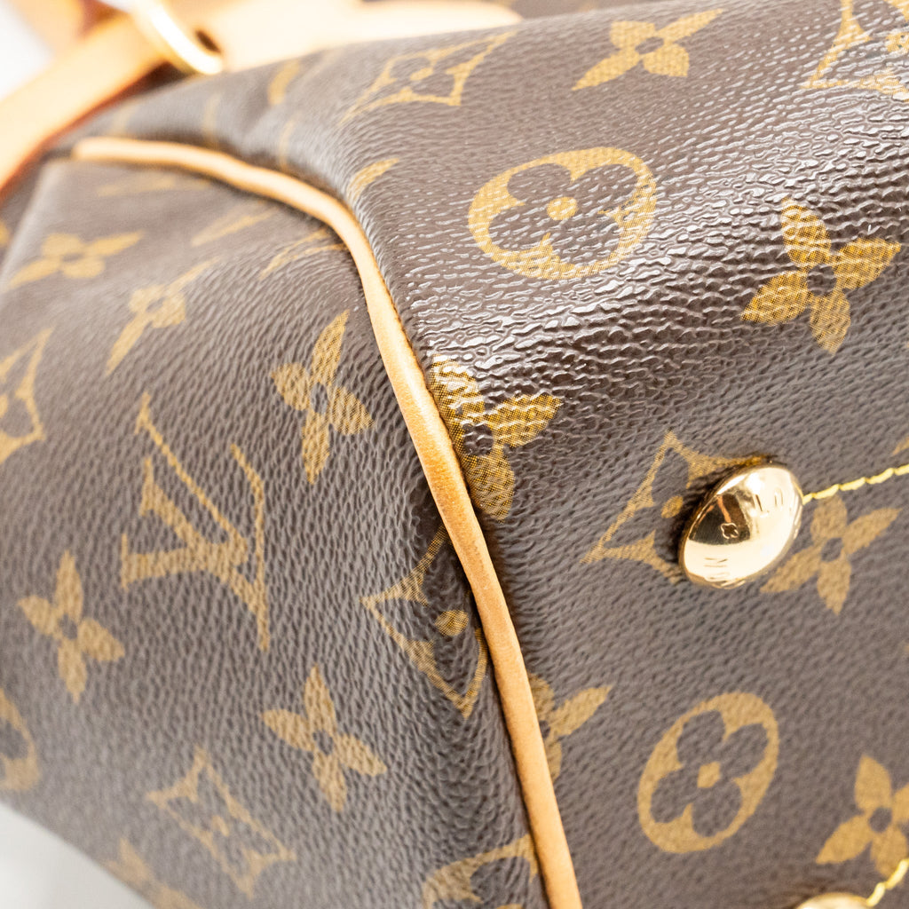 LOUIS VUITTON TIVOLI PM BAG MONOGRAM CANVAS GHW