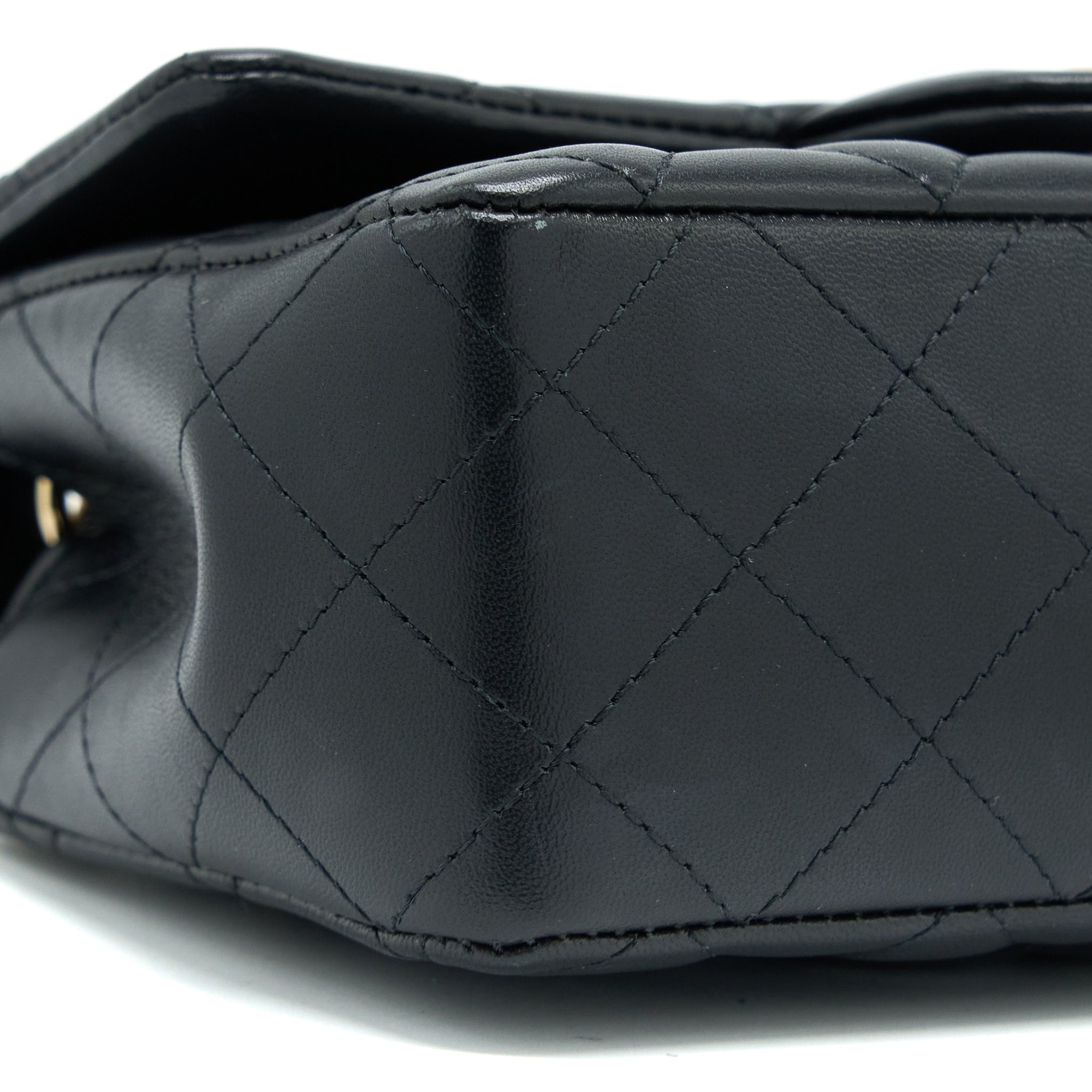 CHANEL MINI RECTANGULAR WITH COCO BAG CHARM LIMITED EDITION LAMBSKIN BLACK LGHW