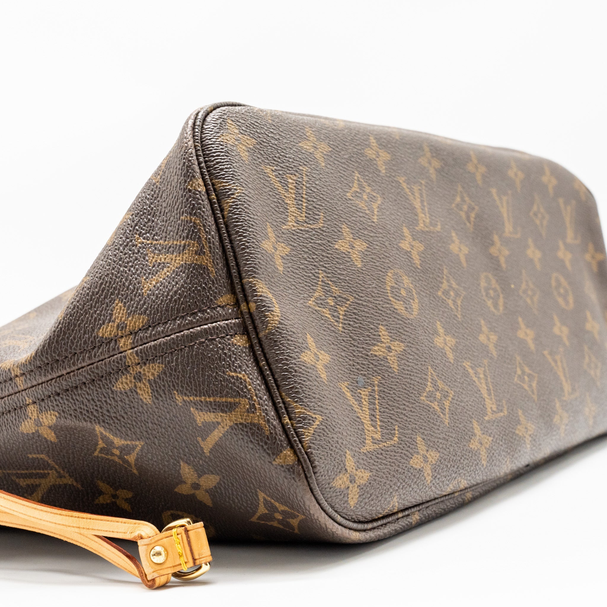 LOUIS VUITTON NEVERFULL MM MONOGRAM CANVAS GHW