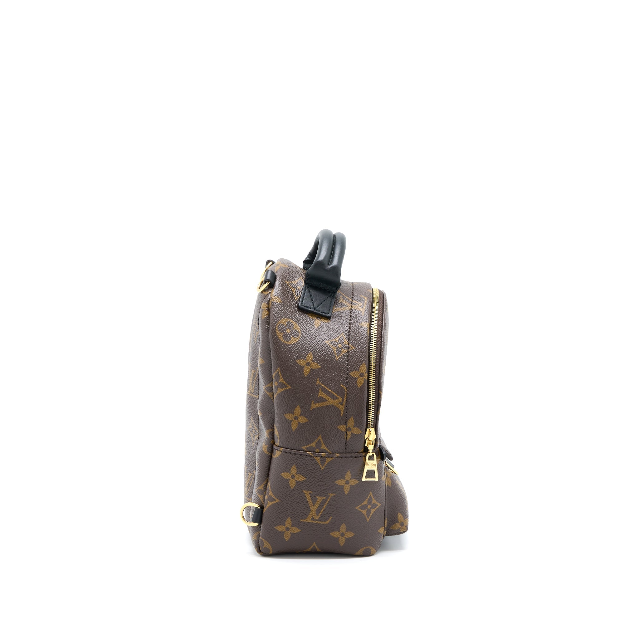 LOUIS VUITTON PALM SPRINGS MINI BACKPACK NEW VERSION MONOGRAM CANVAS GHW