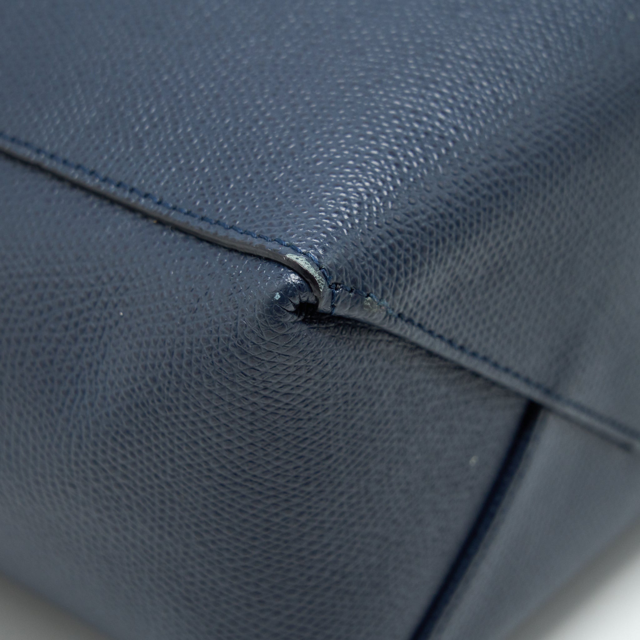 CELINE SMALL VERTICAL CABAS BAG PLUM/STEEL BLUE