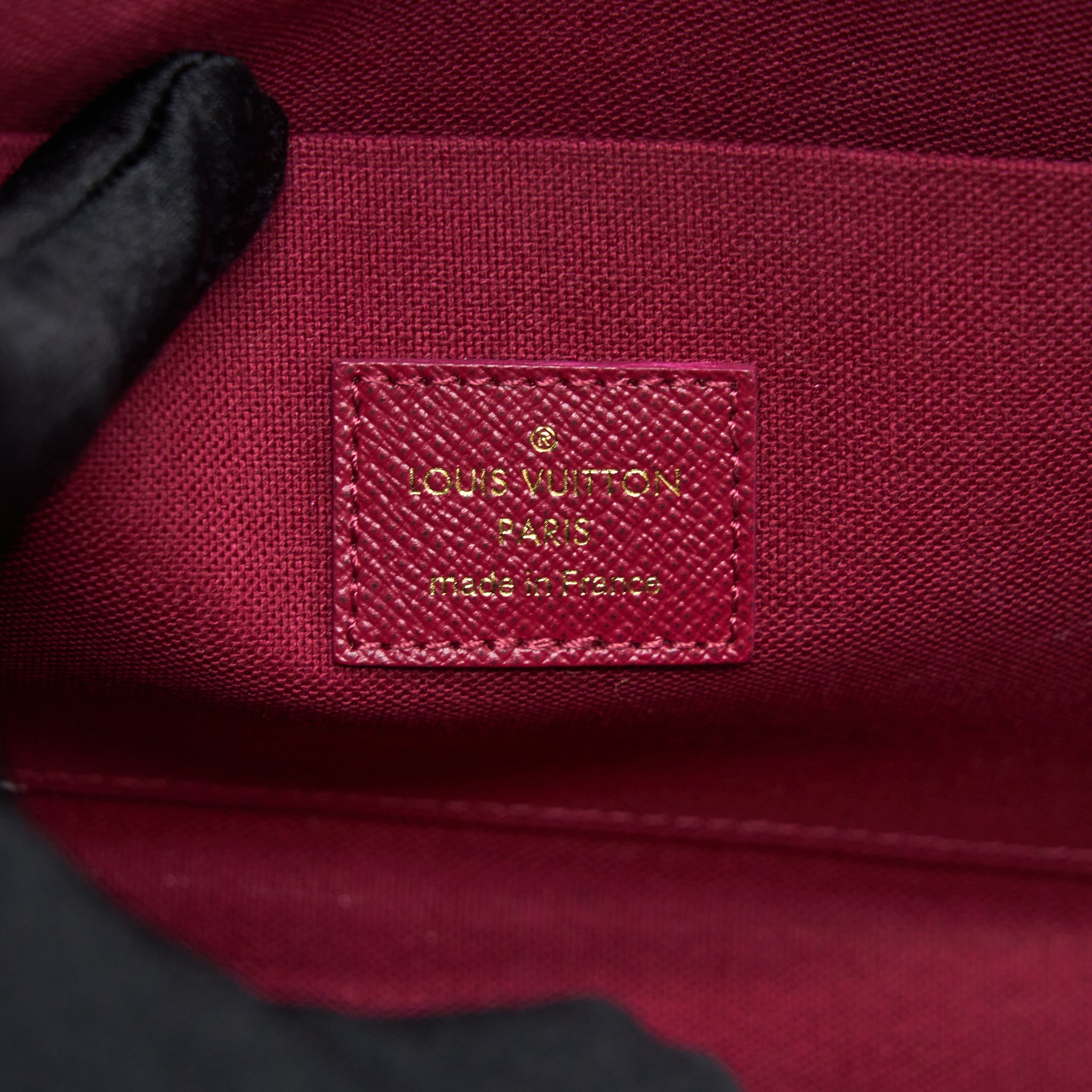 LOUIS VUITTON FELICIE POCHETTE MONOGRAM CANVAS GHW