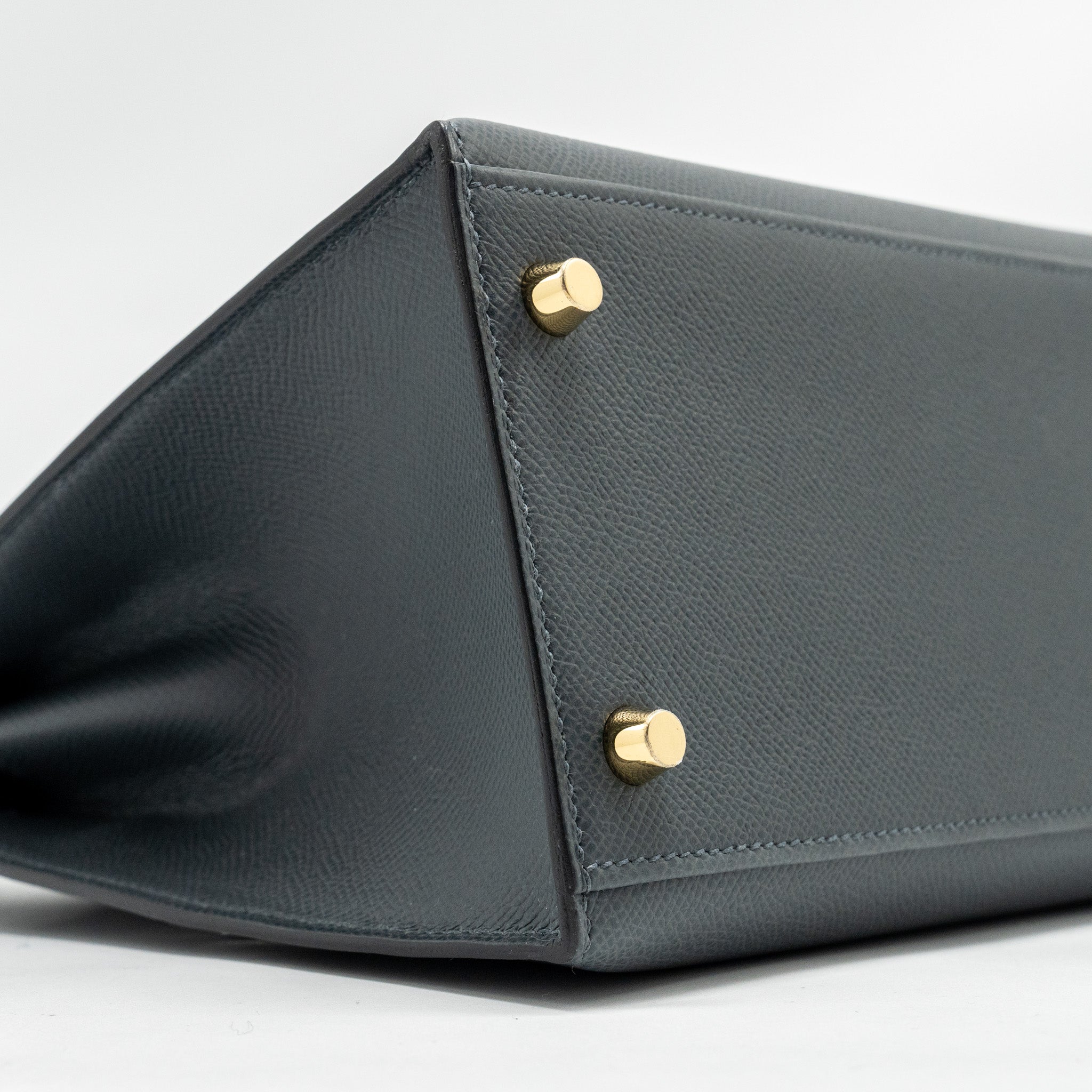 HERMES KELLY 28 EPSOM GRIS MISTY LGHW