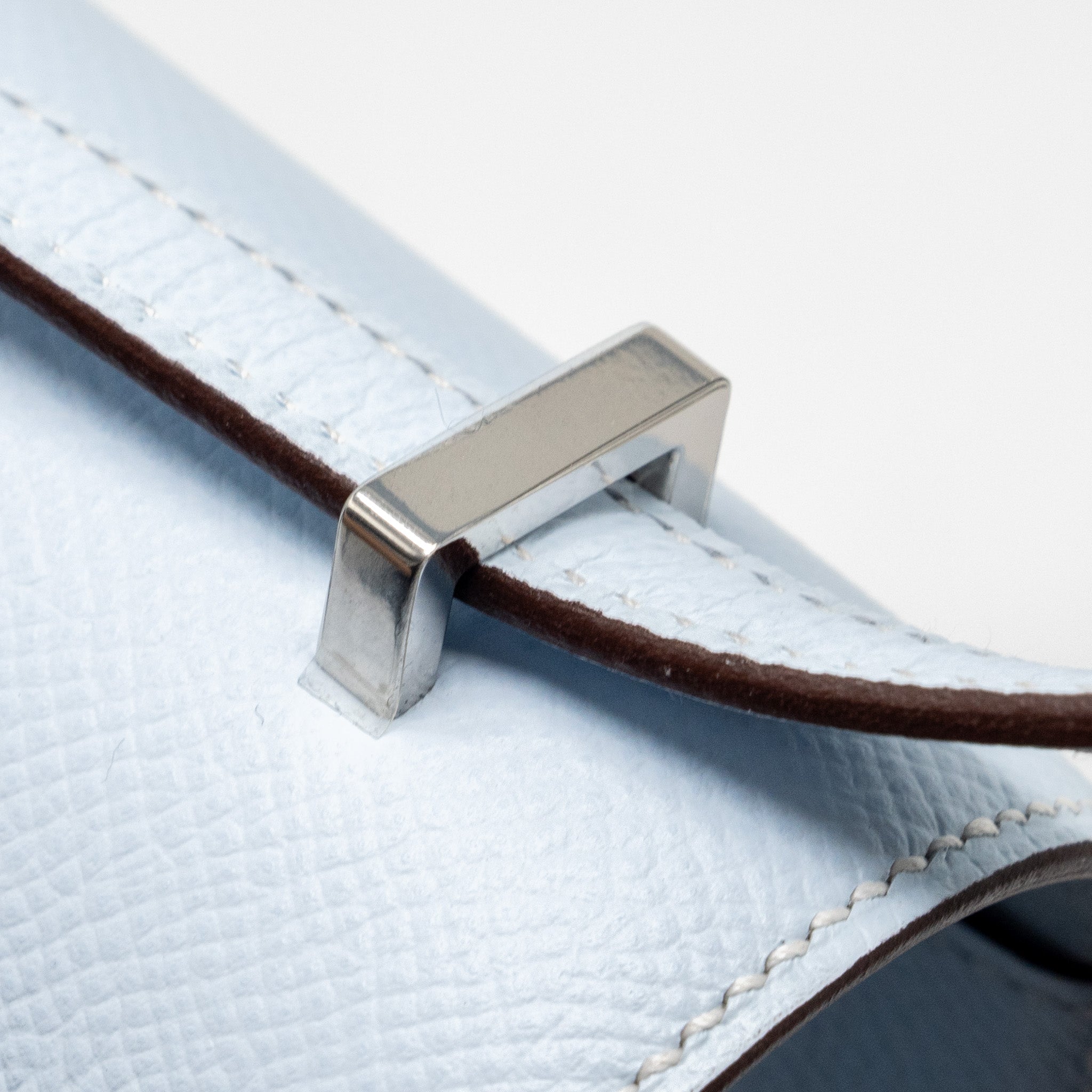 HERMES MINI CONSTANCE EPSOM BLUE BRUME SHW