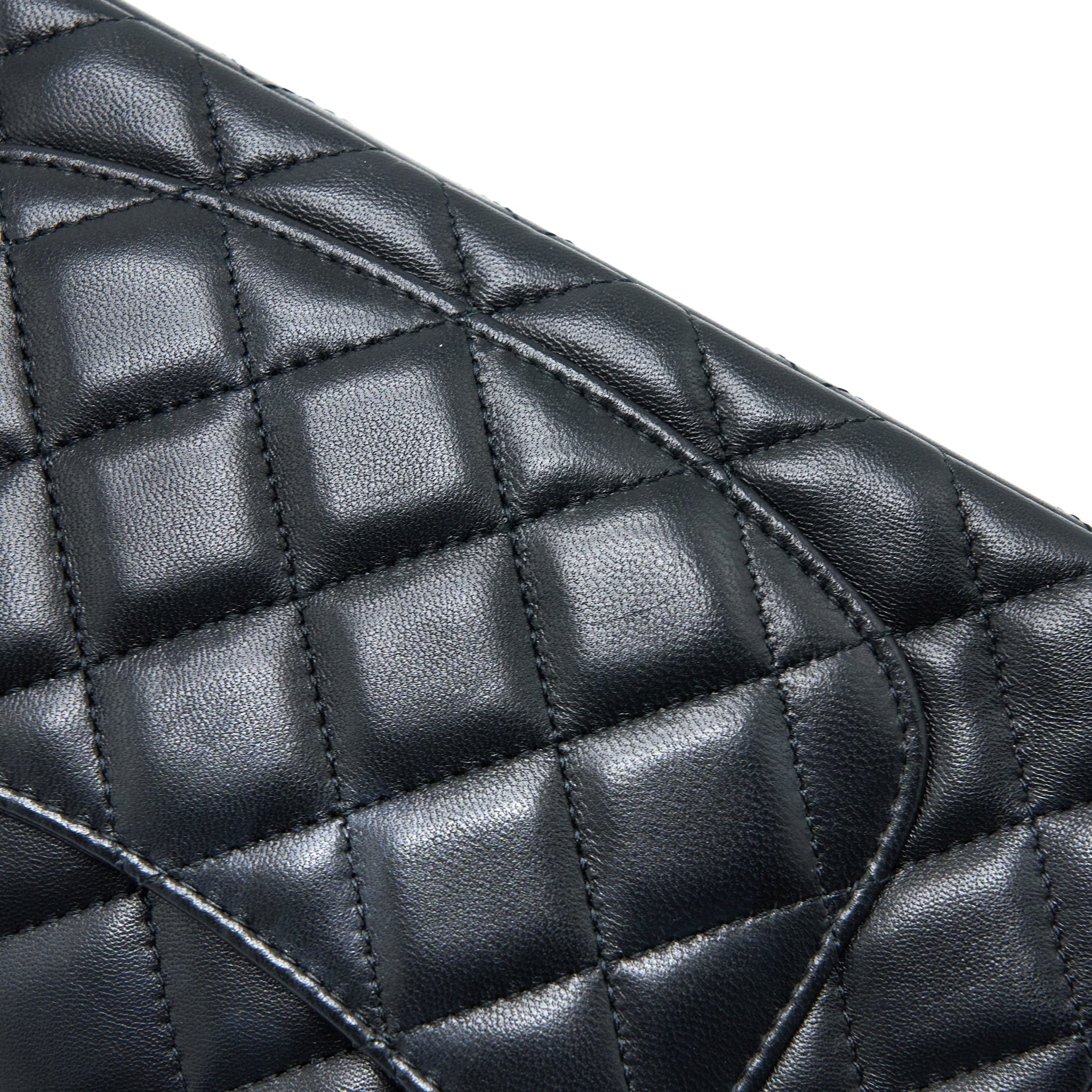 CHANEL MINI RECTANGULAR WITH COCO BAG CHARM LIMITED EDITION LAMBSKIN BLACK LGHW