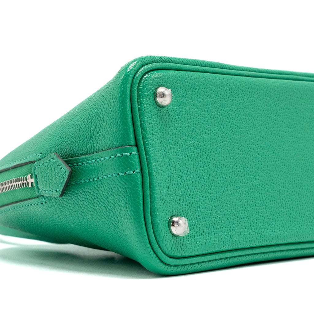 HERMES MINI BOLIDE CHÈVRE MYSORE 6W MENTHE SHW