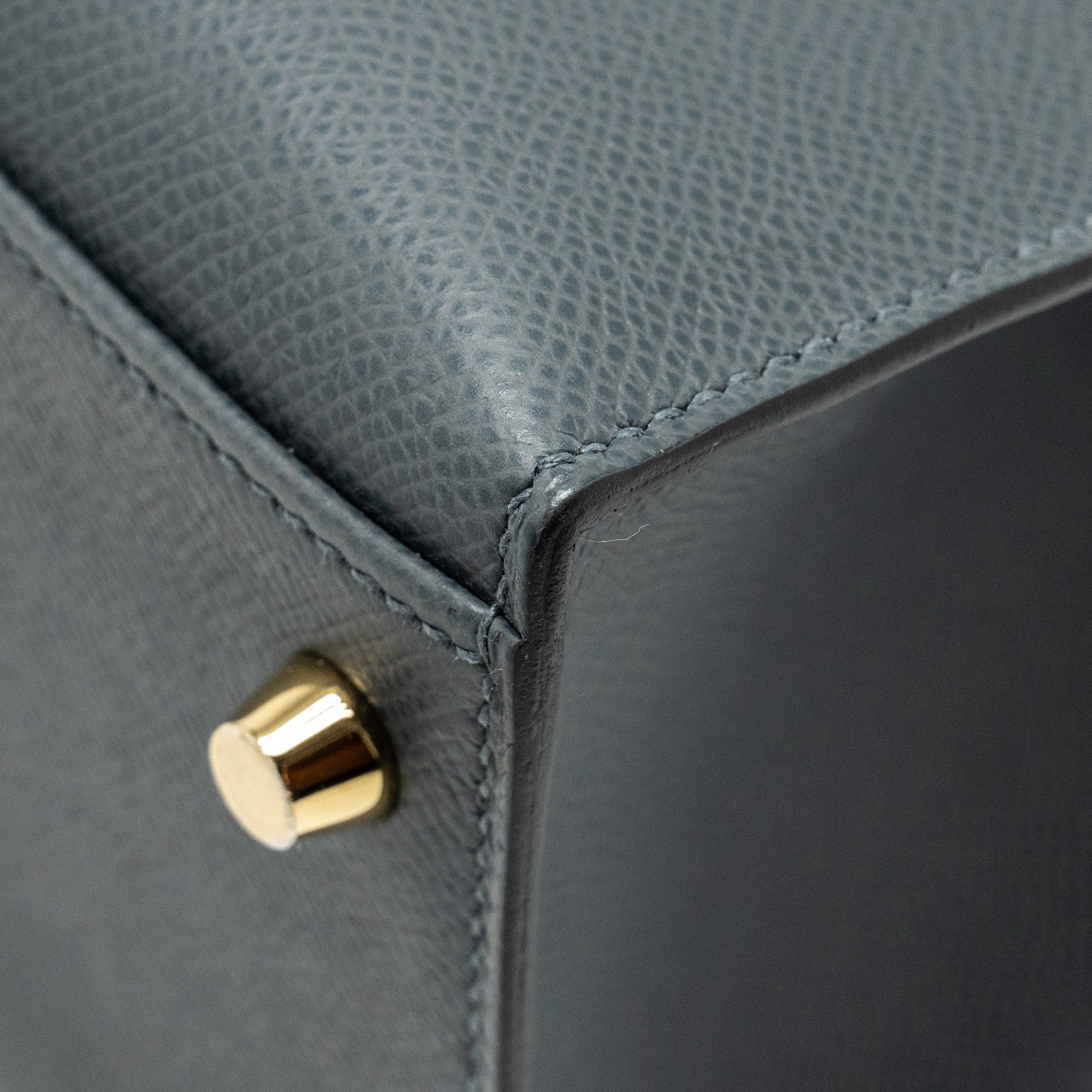 HERMES KELLY 28 EPSOM GRIS MISTY LGHW