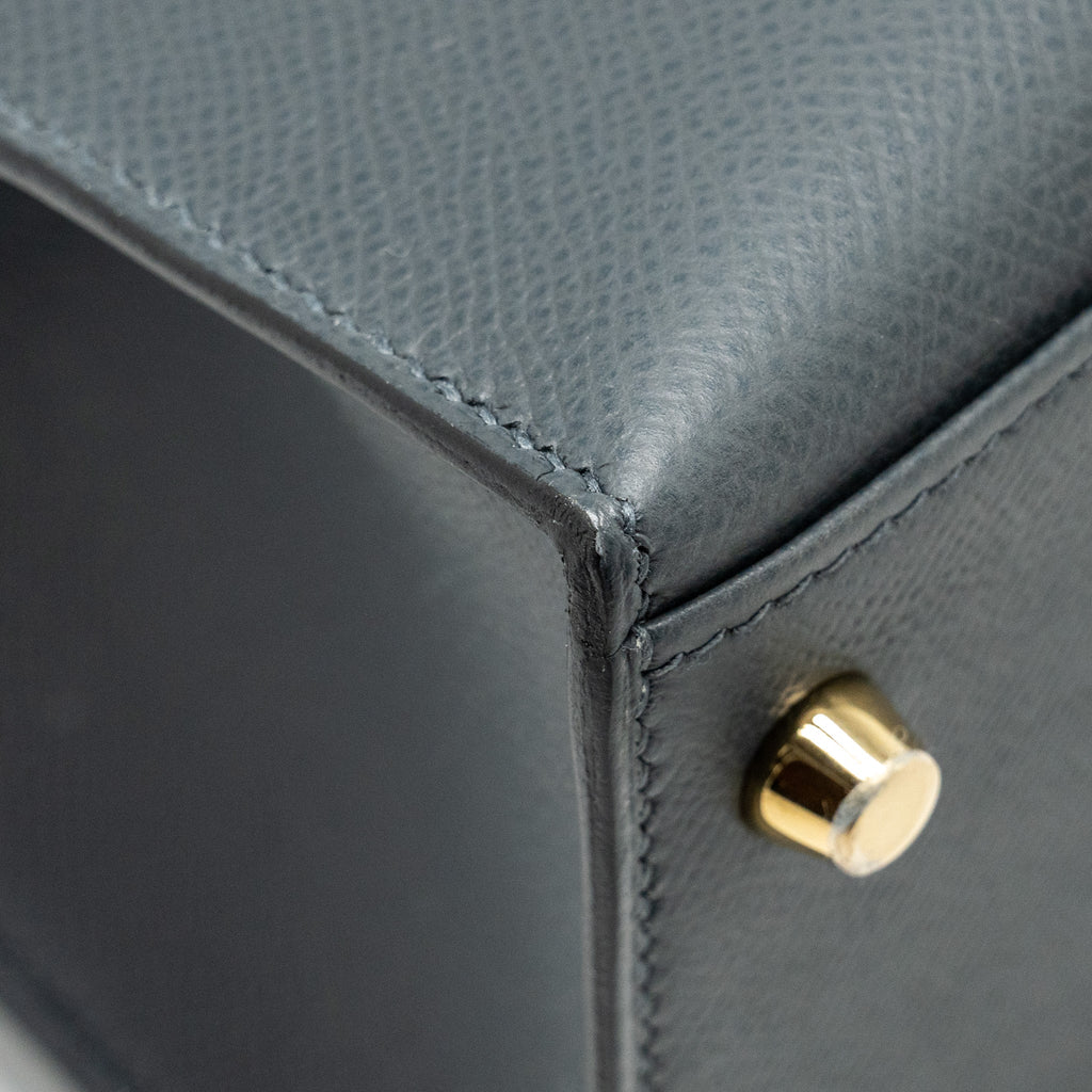 HERMES KELLY 28 EPSOM GRIS MISTY LGHW