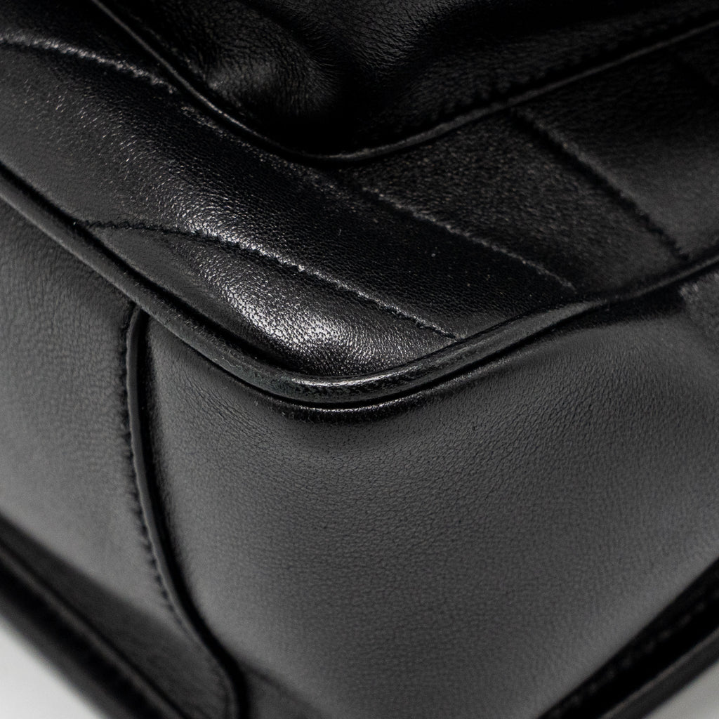 SAINT LAURENT LARGE NIKI BAG LAMBSKIN BLACK GHW