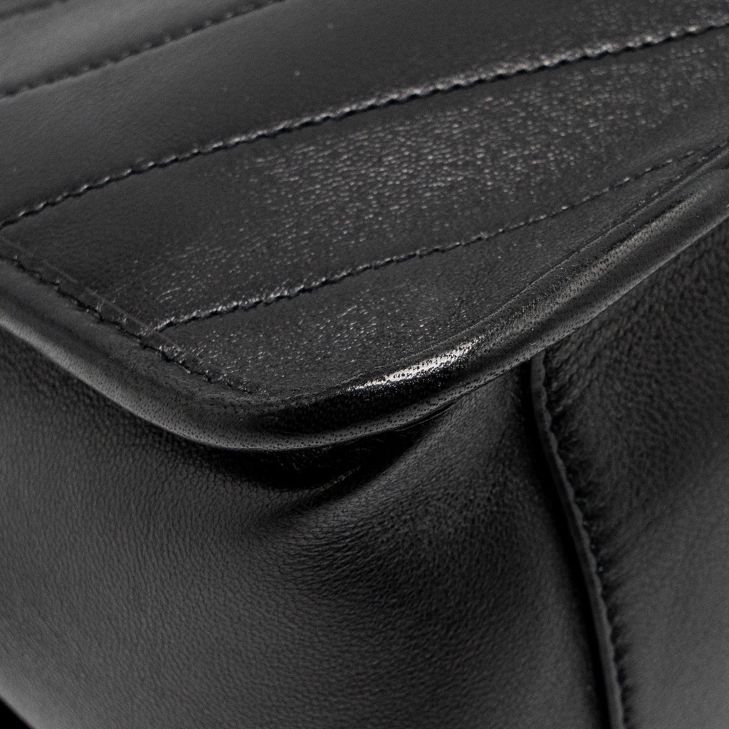 SAINT LAURENT LARGE NIKI BAG LAMBSKIN BLACK GHW
