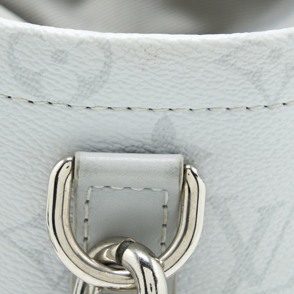 LOUIS VUITTON CHALK NANO BAG MONOGRAM CANVAS SHW