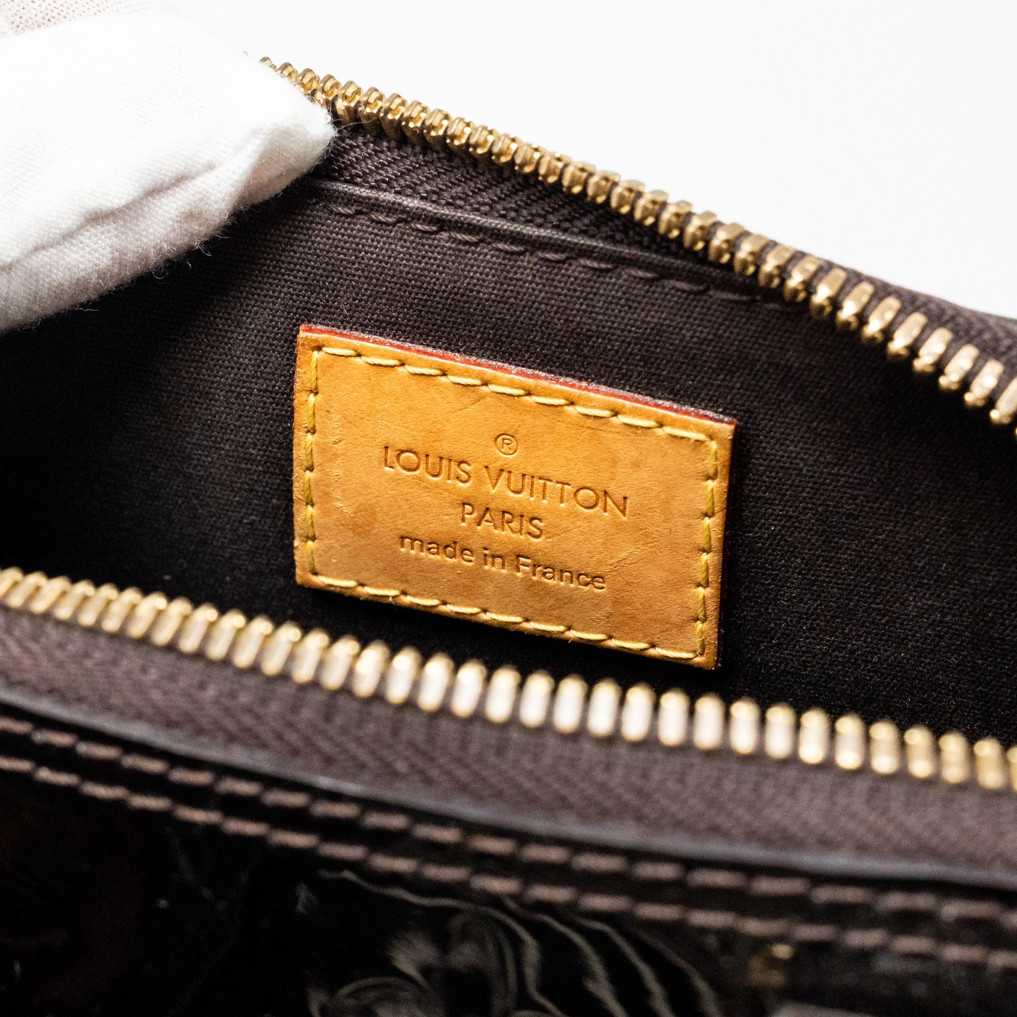 LOUIS VUITTON ALMA BB MONOGRAM PATENT AMATANTE GHW