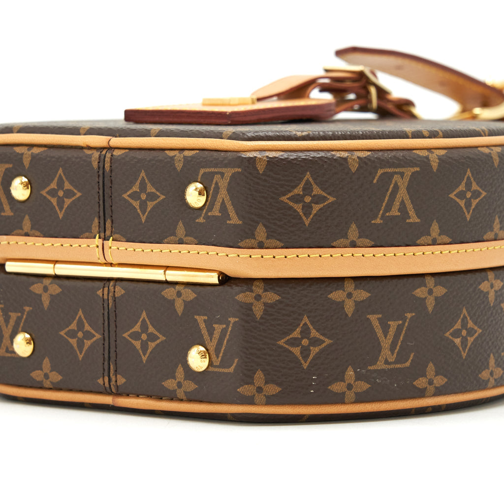 LOUIS VUITTON PETITE BOITE CHAPEAU MONOGRAM CANVAS GHW