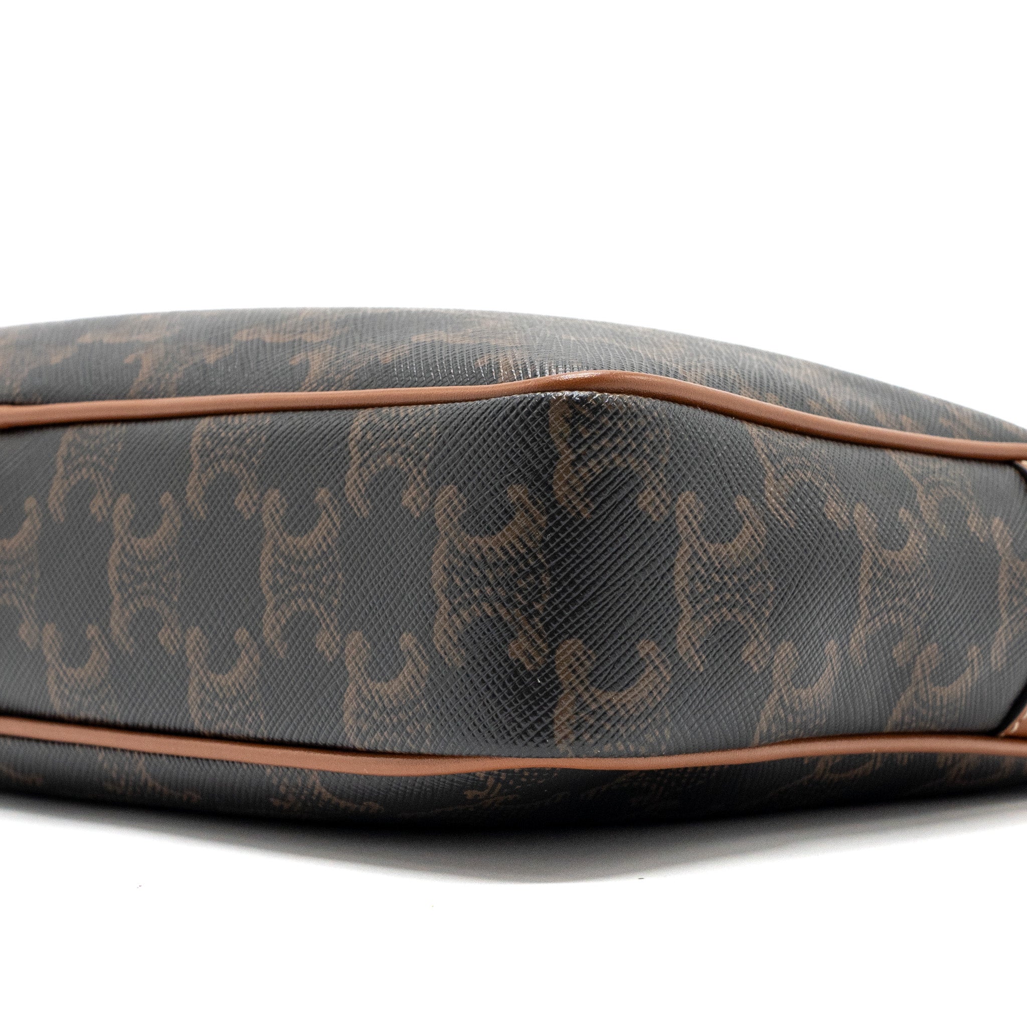 CELINE PATAPANS BAG TRIOMPHE CANVAS/LEATHER BROWN GHW