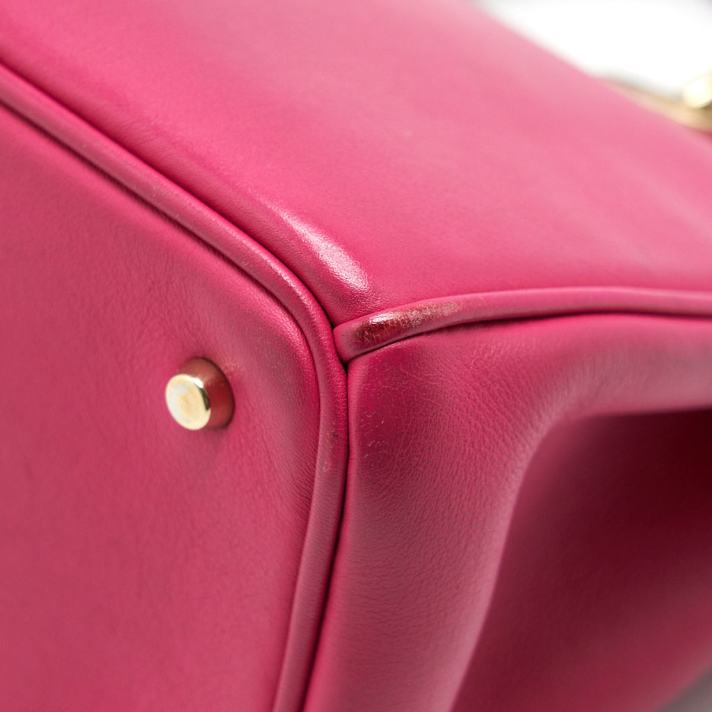 DIOR DIORISSIMO MINI TOTE BAG PINK