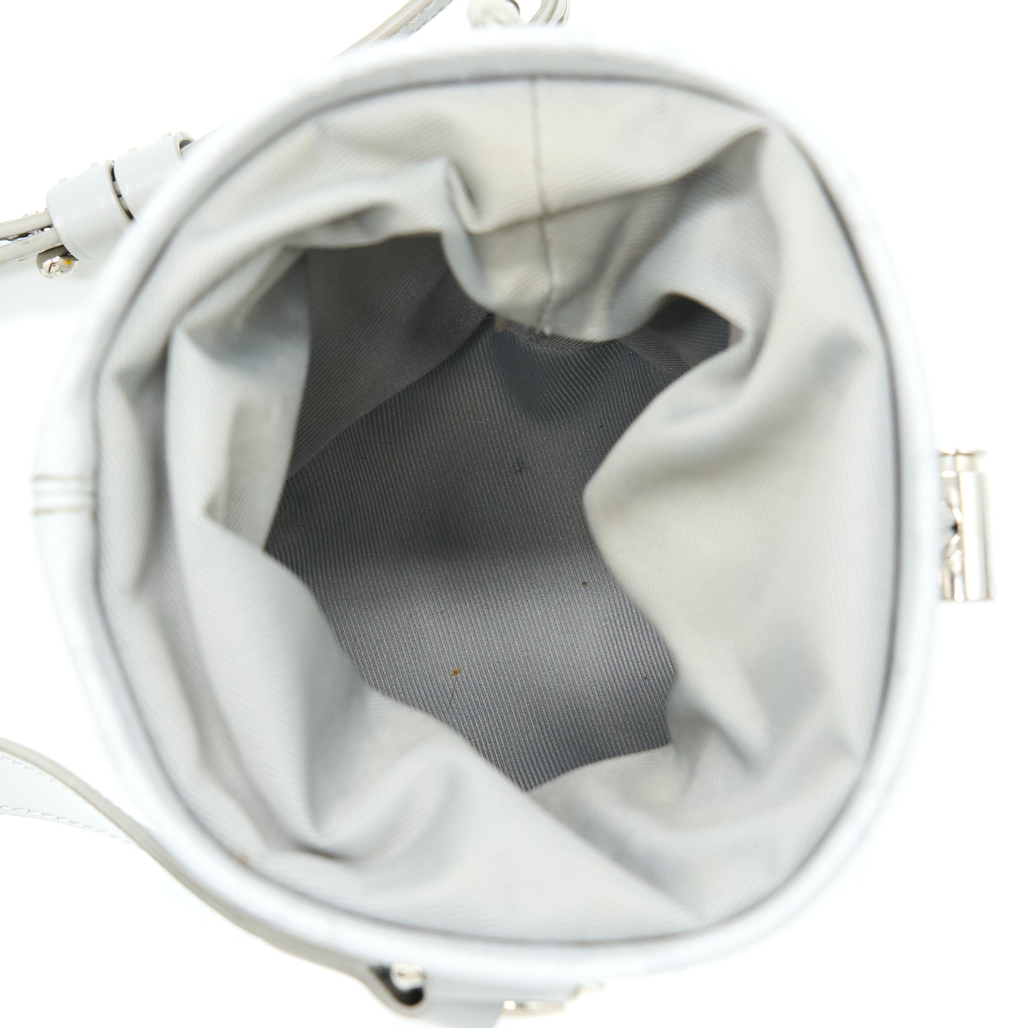 LOUIS VUITTON CHALK NANO BAG MONOGRAM CANVAS SHW