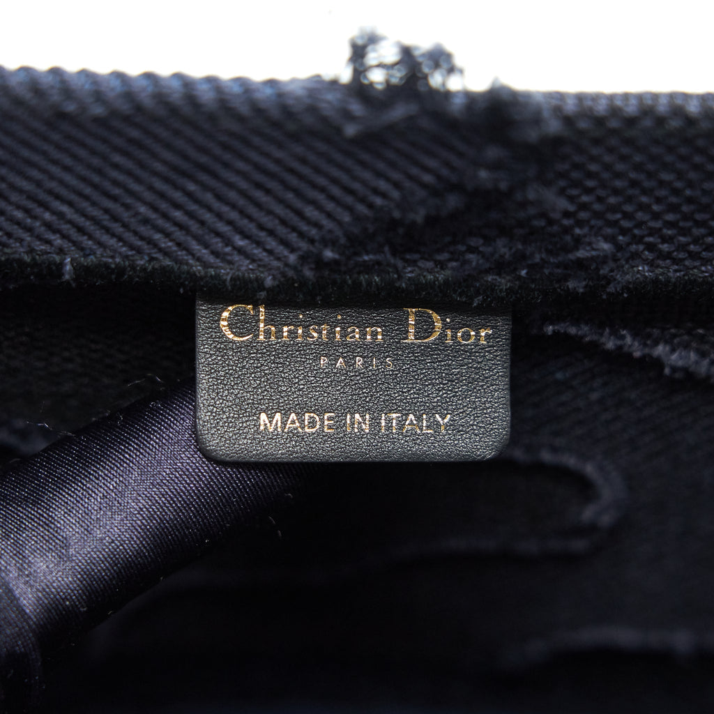 CHRISTIAN DIOR DIOR BOOK TOTE DENIM BLUE