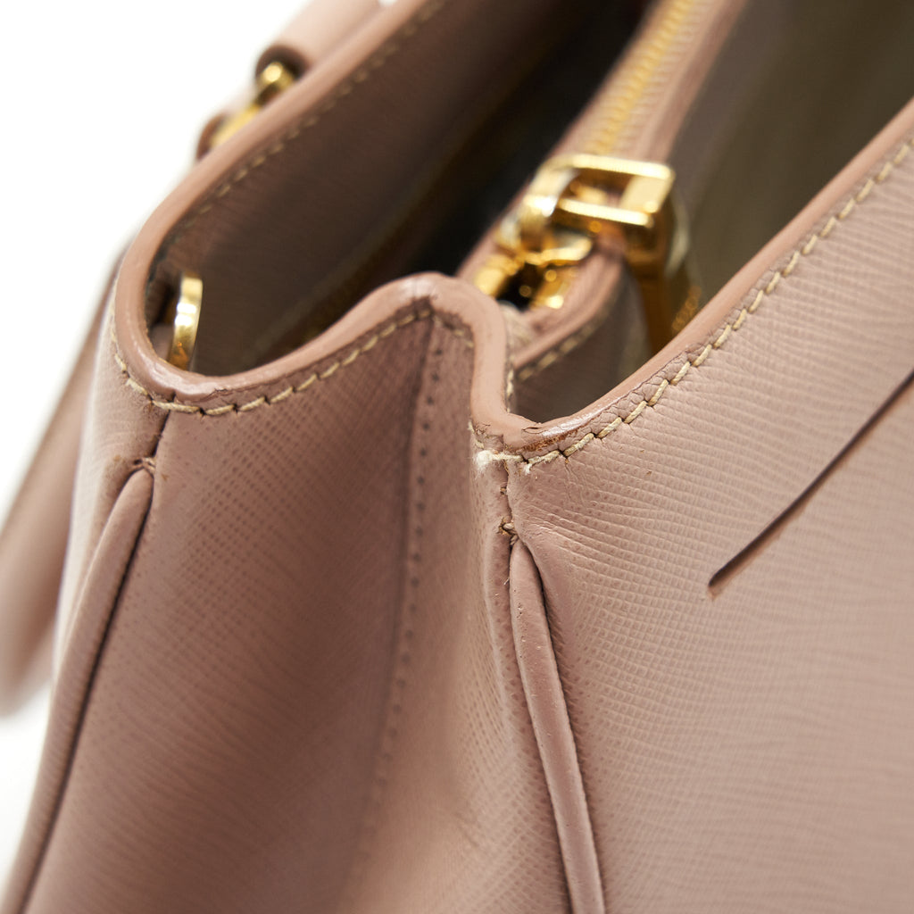 PRADA SAFFIANO TOTE BAG BEIGE GHW