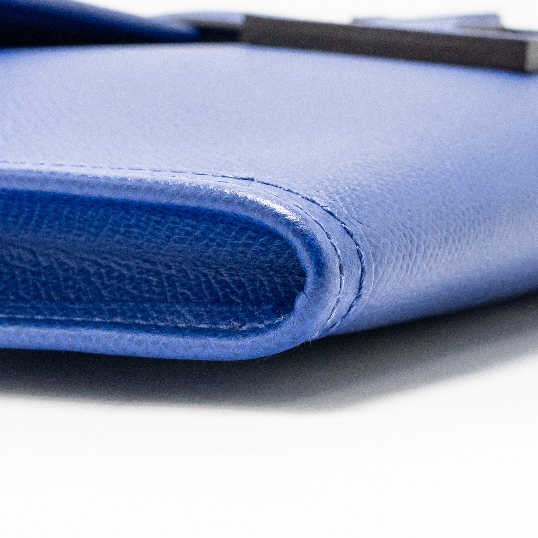 HERMES JIGE CLUTCH EPSOM BLUE ELECTRIC