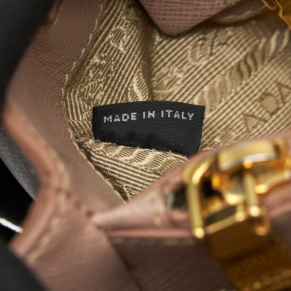 PRADA SAFFIANO TOTE BAG BEIGE GHW