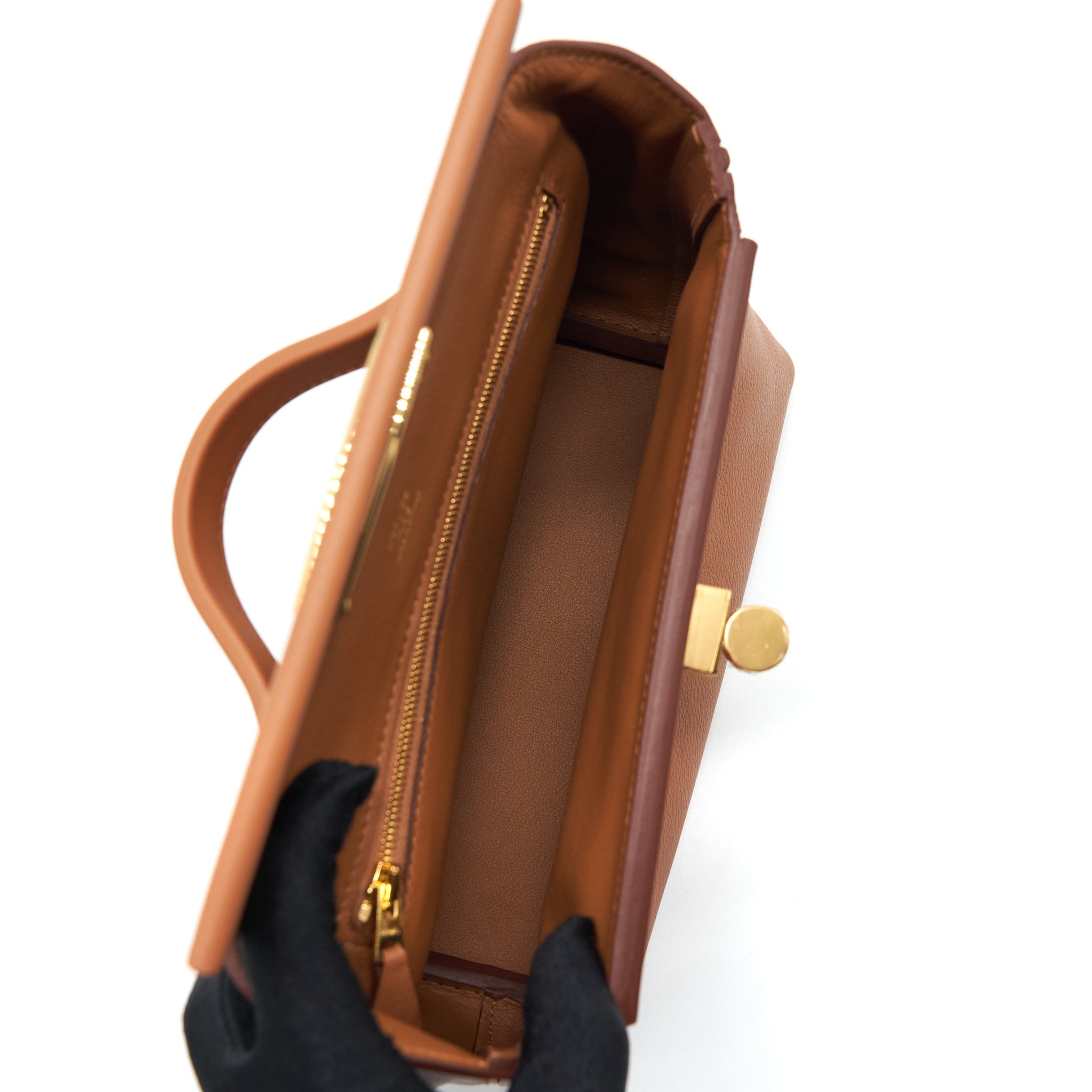 HERMES MINI 24/24 2424 - 21 EVERCOLOR / SWIFT GOLD GHW