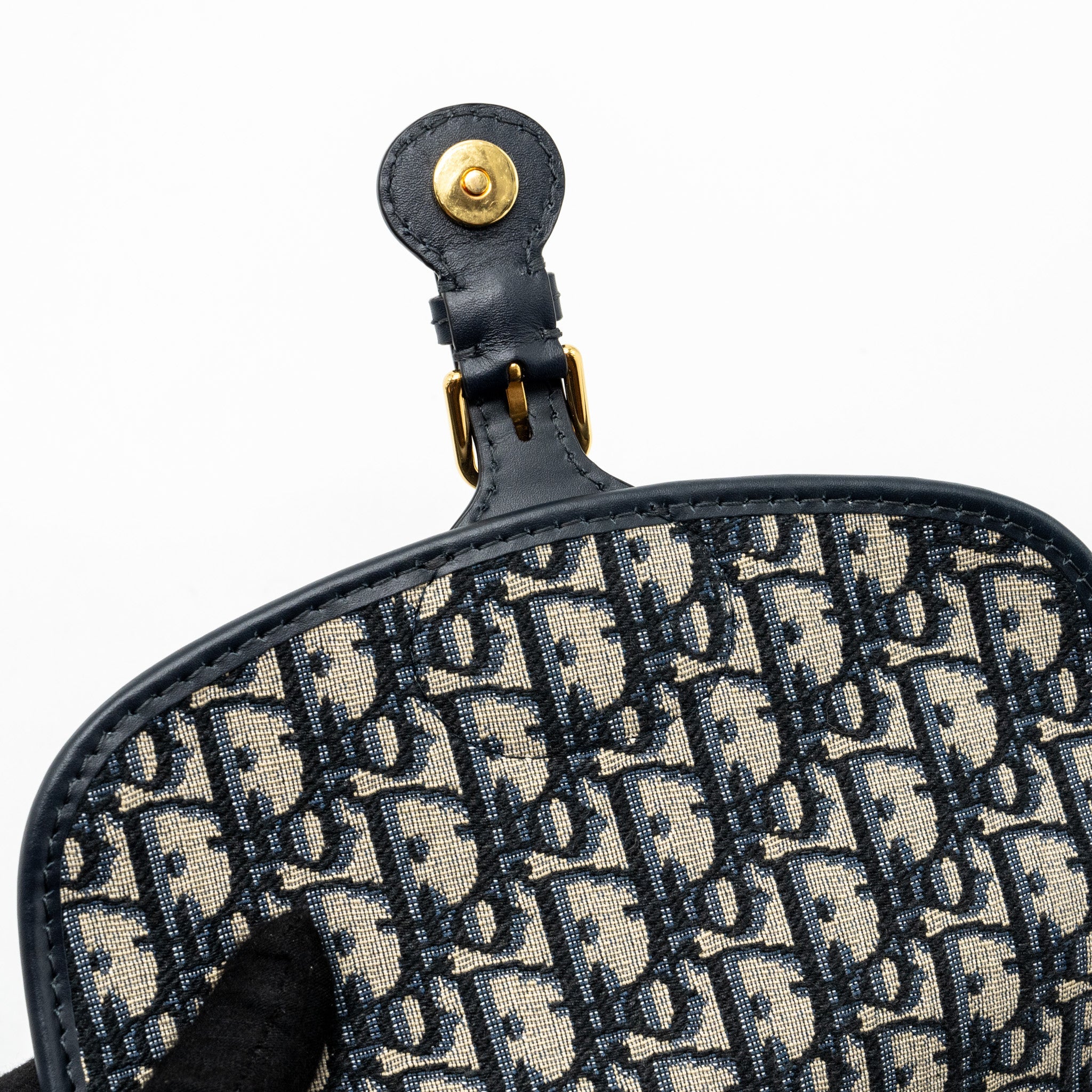 DIOR BOBBY BAG BLUE DIOR OBLIQUE JACQUARD GHW