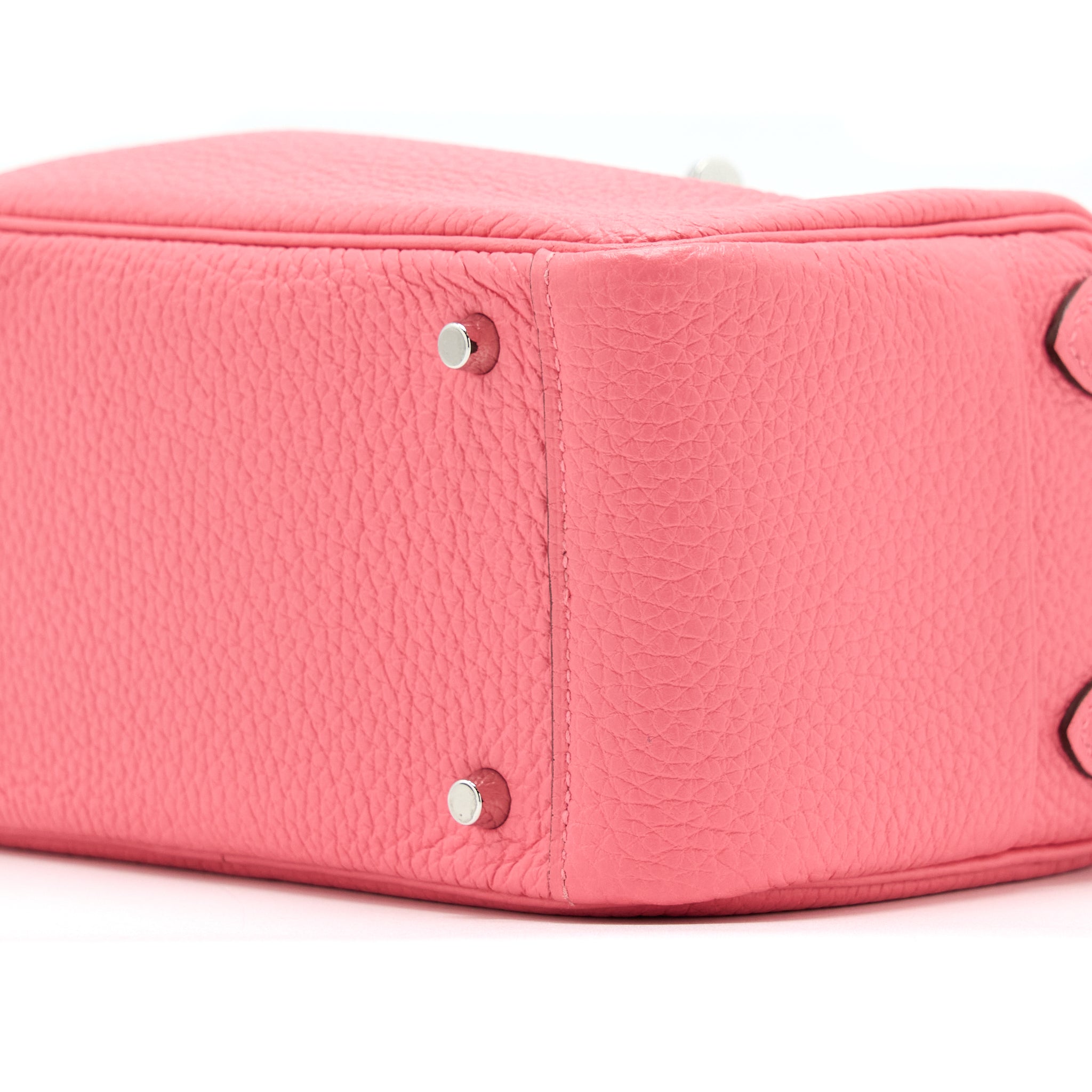 HERMES MINI LINDY CLEMENCE 8W ROSE AZALEE SHW