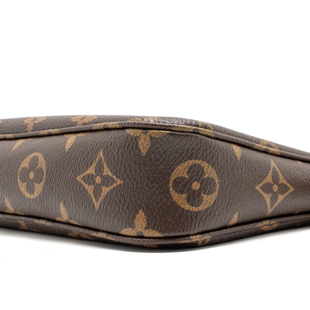 LOUIS VUITTON POCHETTE ACCESSORIES MONOGRAM CANVAS GHW