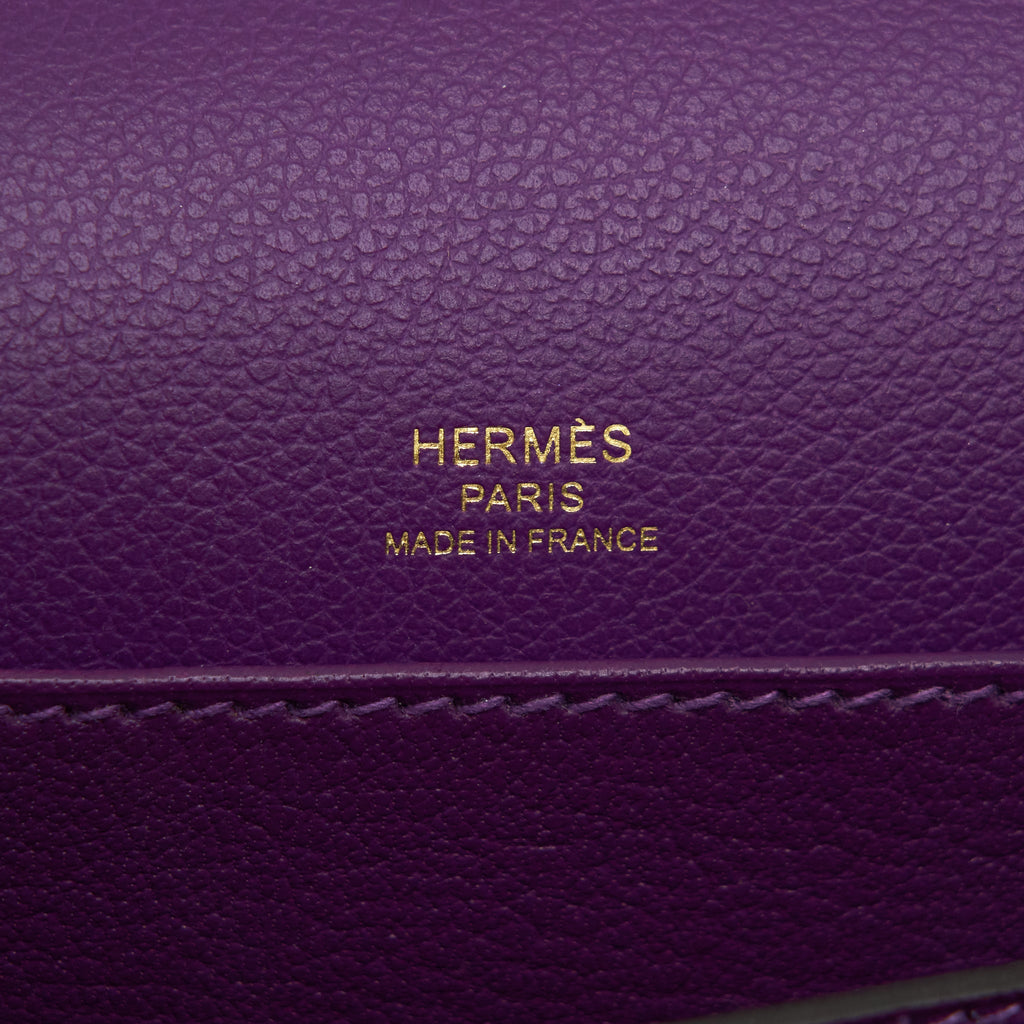 HERMES MINI ROULIS EVERLCOLOR P9 ANEMONE GHW