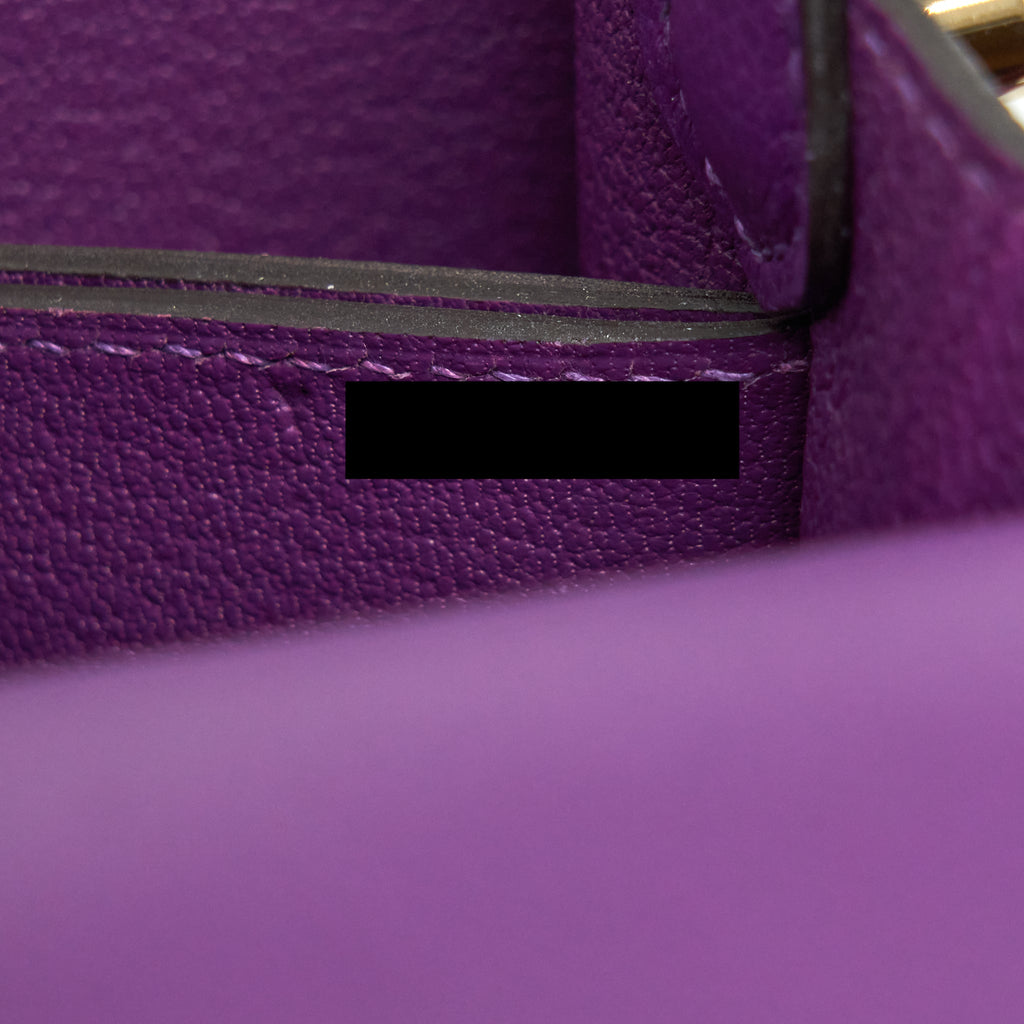 HERMES MINI ROULIS EVERLCOLOR P9 ANEMONE GHW