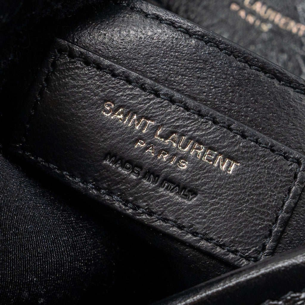 SAINT LAURENT NIKI BABY CALFSKIN BLACK SHW