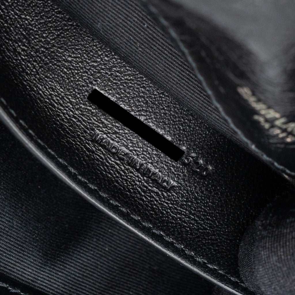 SAINT LAURENT NIKI BABY CALFSKIN BLACK SHW