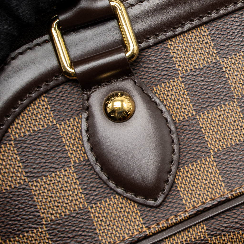 LOUIS VUITTON TREVI PM DAMIER EBENE CANVAS GHW