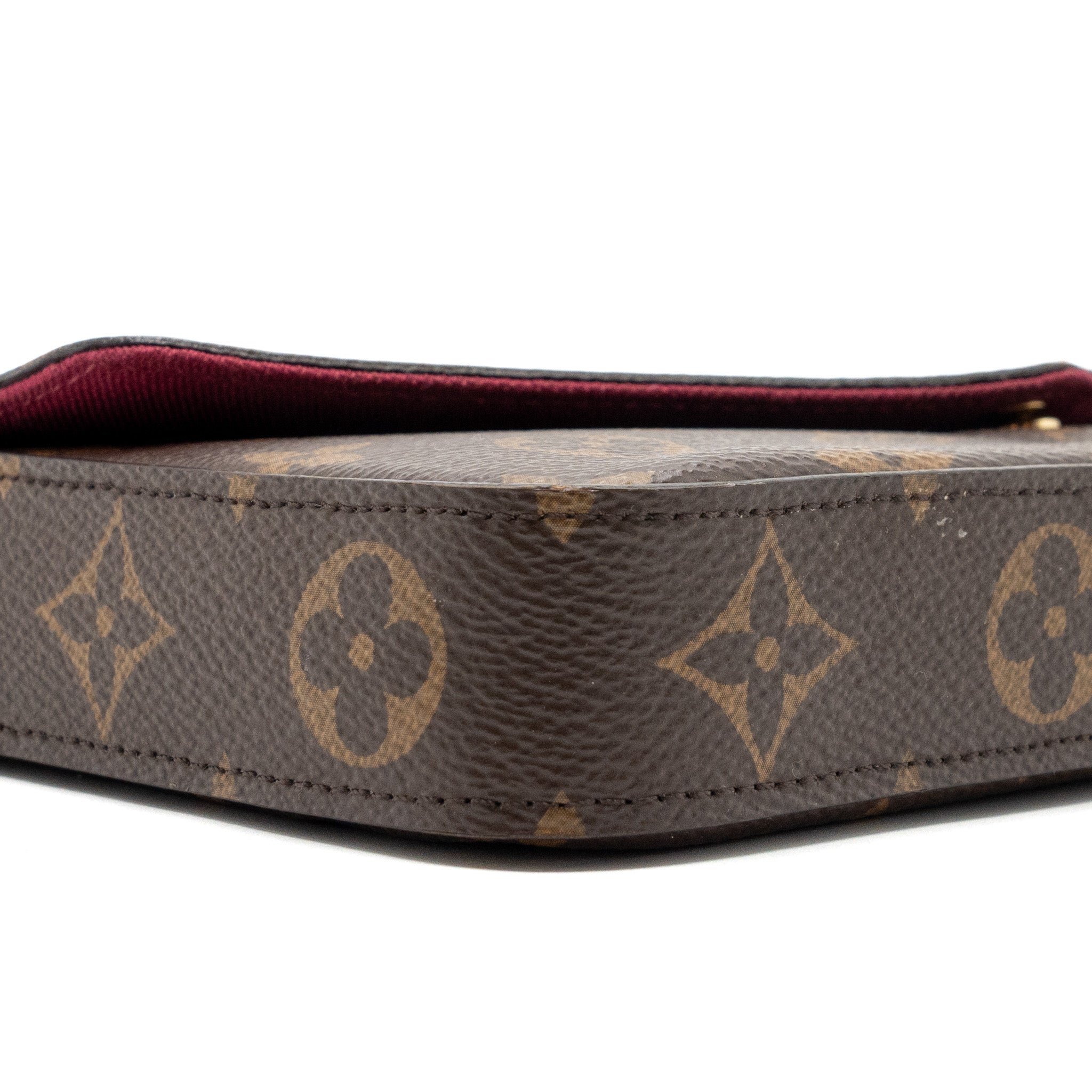 LOUIS VUITTON FELICIE POCHETTE MONOGRAM CANVAS GHW