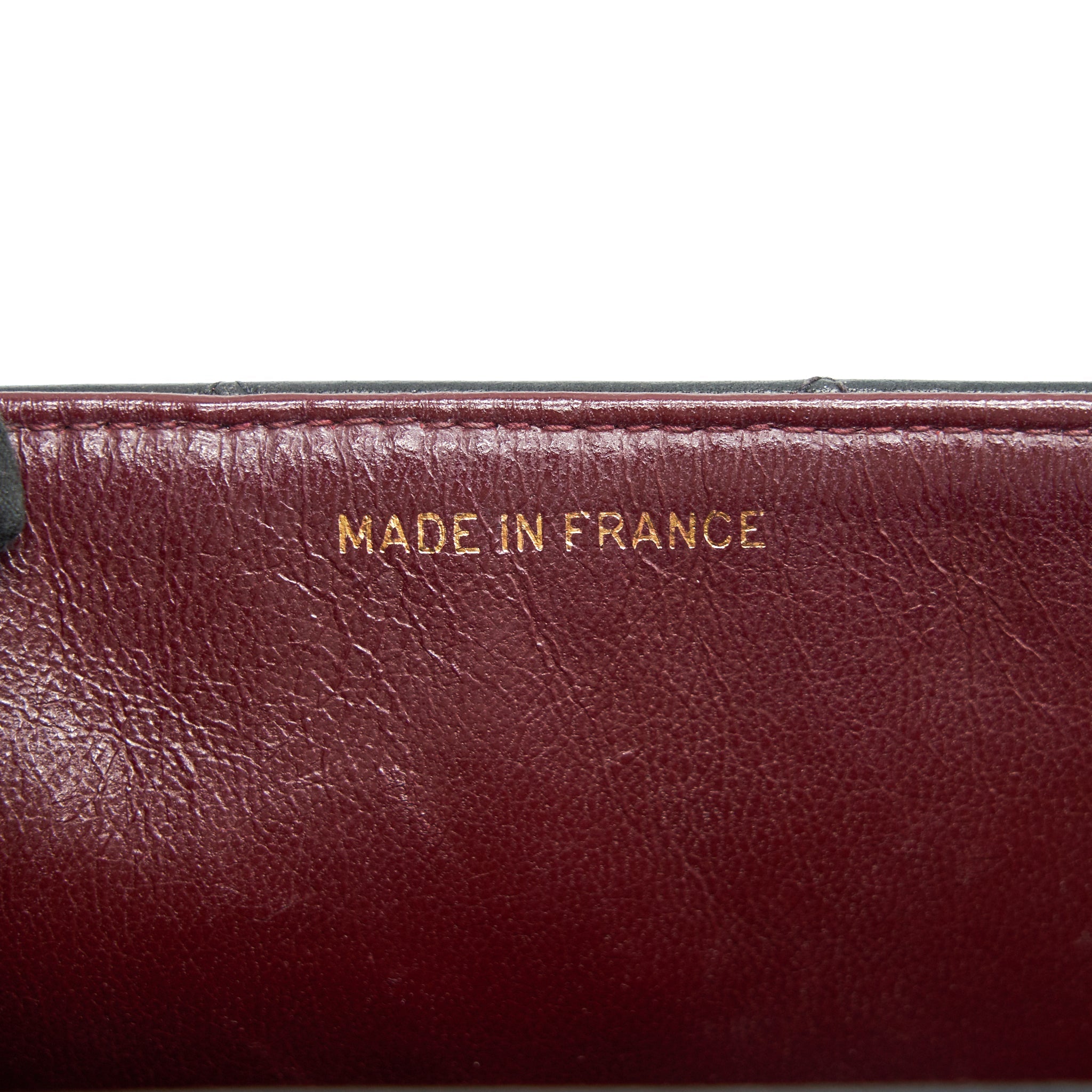 CHANEL VINTAGE CC LOGO FLAP BAG WITH STRAP SO BLACK