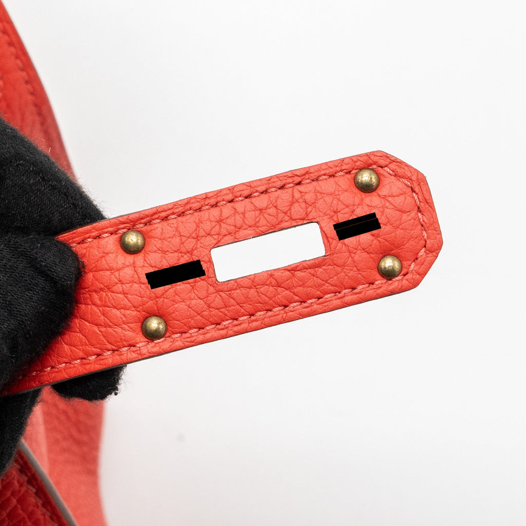 HERMES JYPSIERE 31 CLEMENCE RED SHW