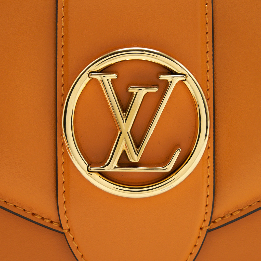 LOUIS VUITTON PONT 9 SUMMER GOLD FLAP BAG