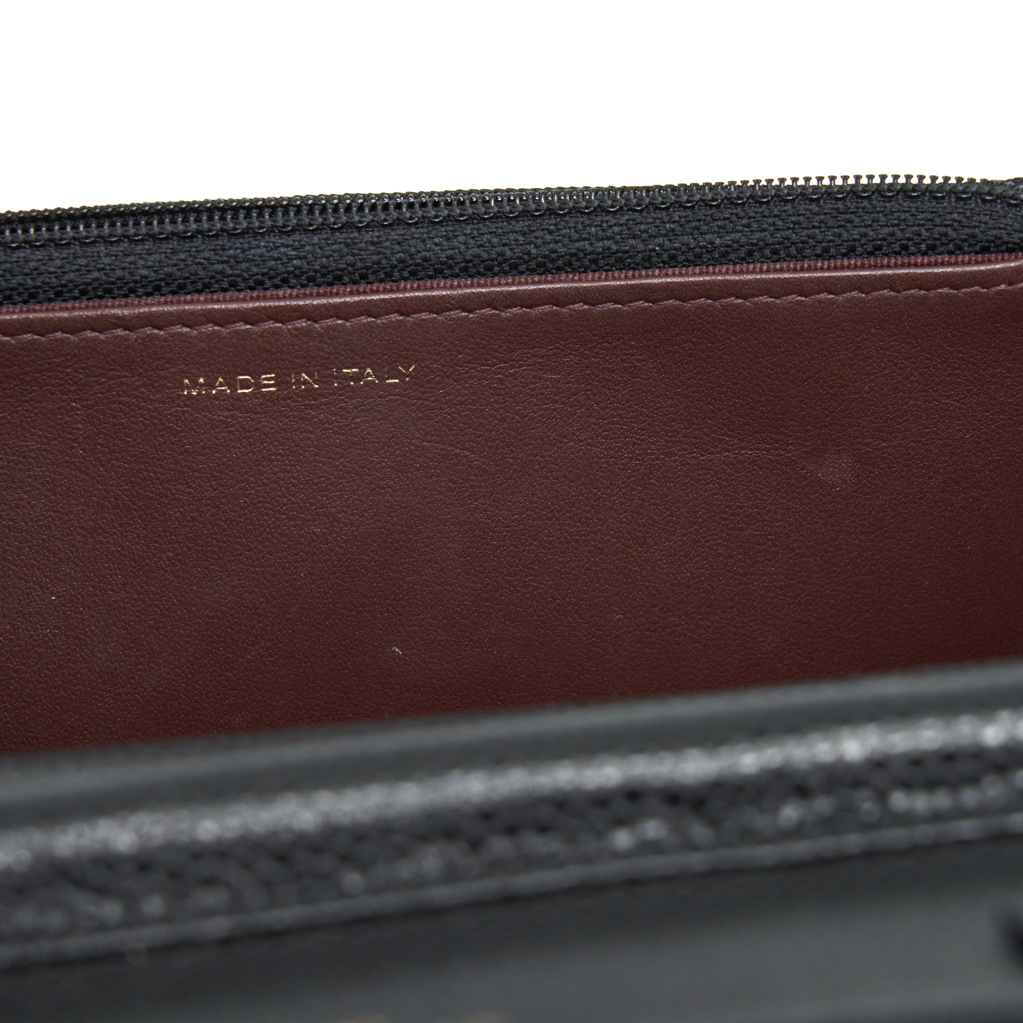 CHANEL CLASSIC WALLET ON CHAIN CAVIAR BLACK GHW
