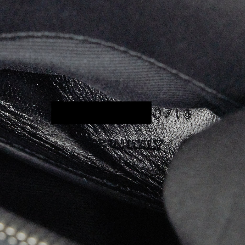 SAINT LAURENT COLLEGE BAG LIMITED EDITION BLACK RUTHENIUM HARDWARE