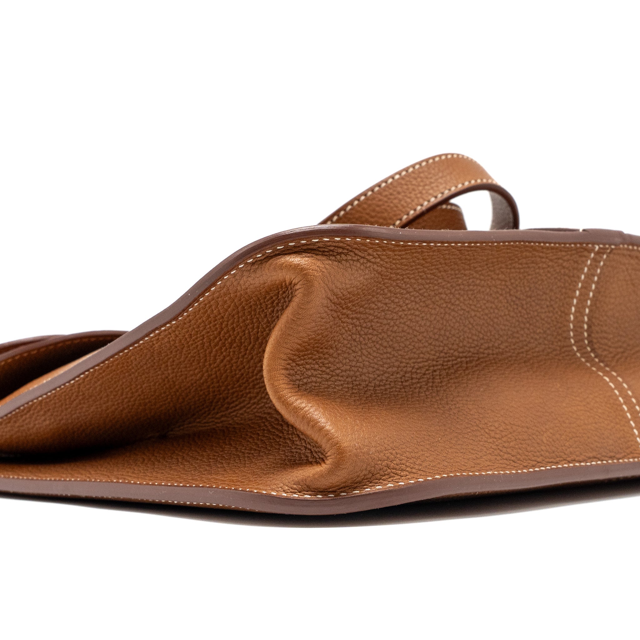 HERMES HALZAN 31 BARENIA FAUBOURG FAUVE GHW