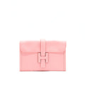 HERMES JIGE 29 PM CLUTCH 1Q ROSE COFETTI EPSOM LEATHER