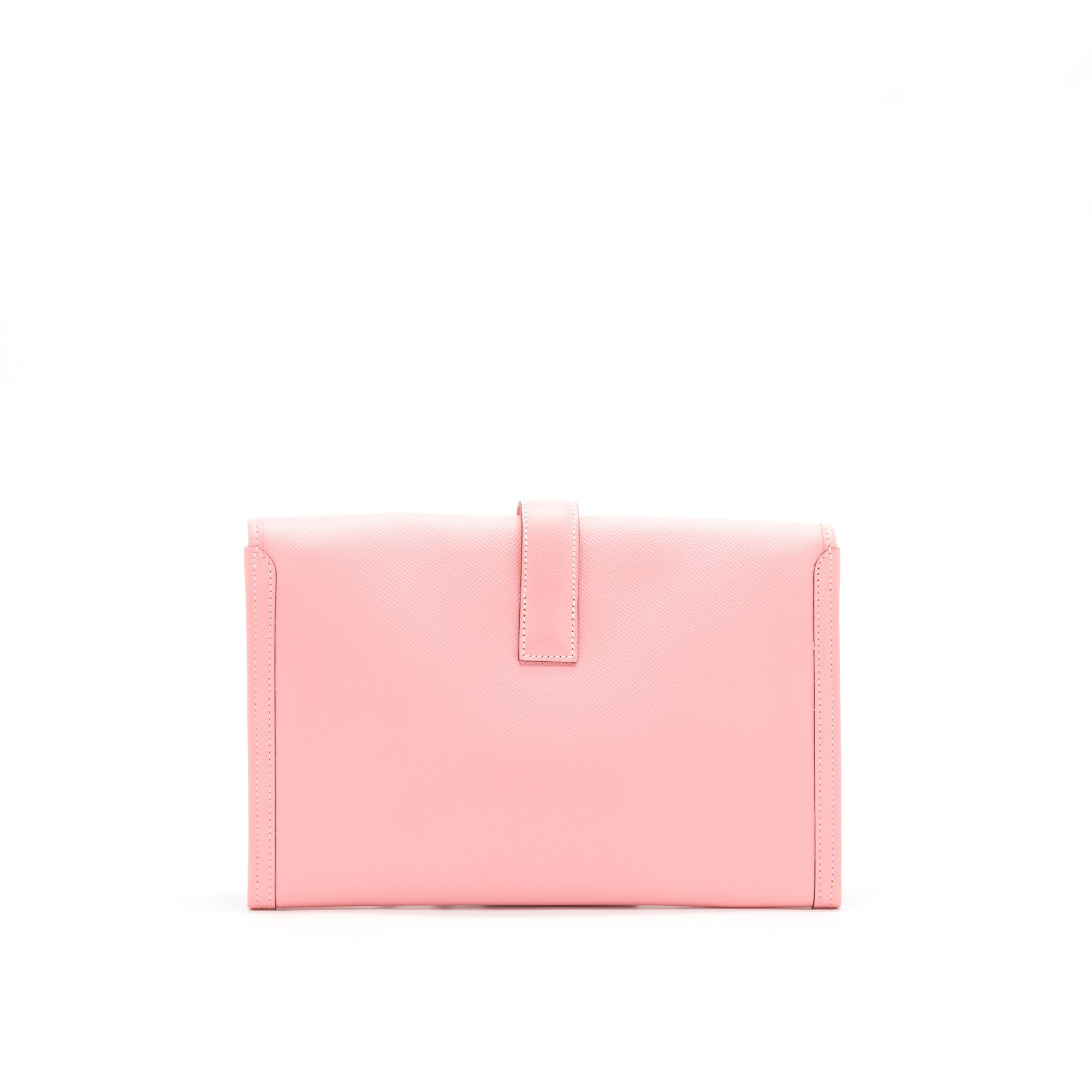 HERMES JIGE 29 PM CLUTCH 1Q ROSE COFETTI EPSOM LEATHER