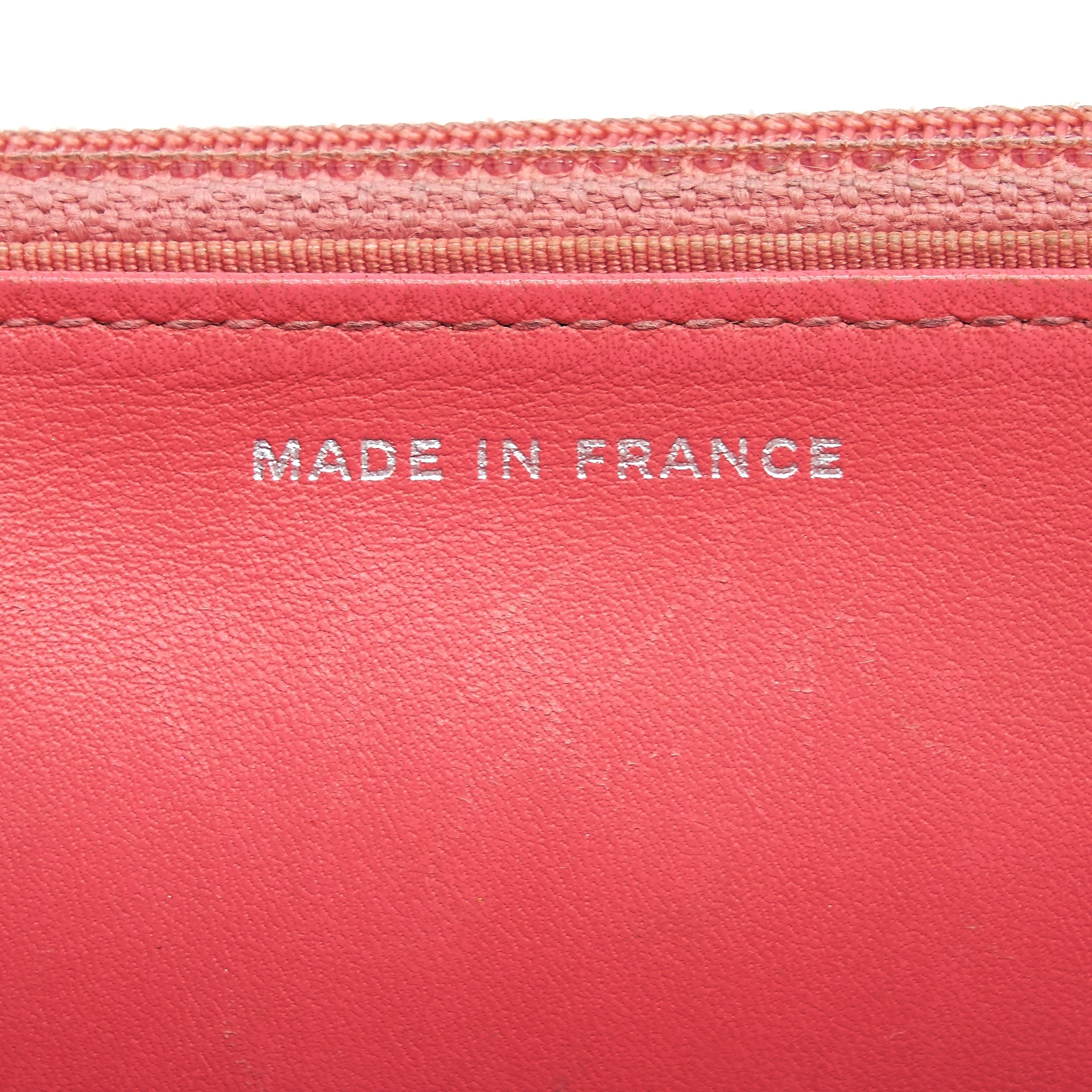 CHANEL WALLET ON CHAINS RED PATENT SHW