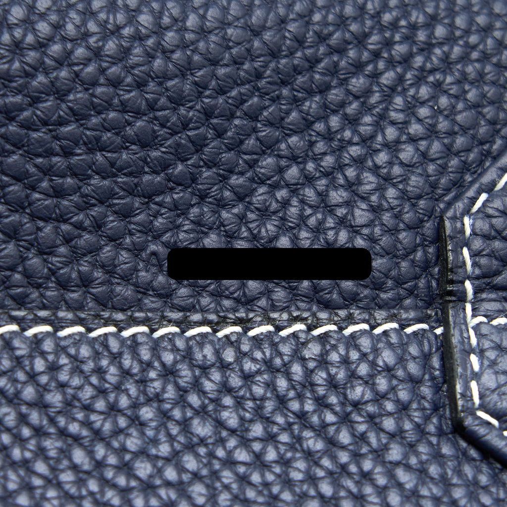 HERMES DOUBLE SENS 36 BAG CLEMENCE BLUE NUIT/ROSE AZALEE