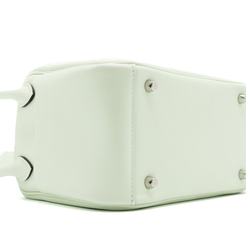 HERMES MINI LINDY SWIFT VERT FIZZ SHW